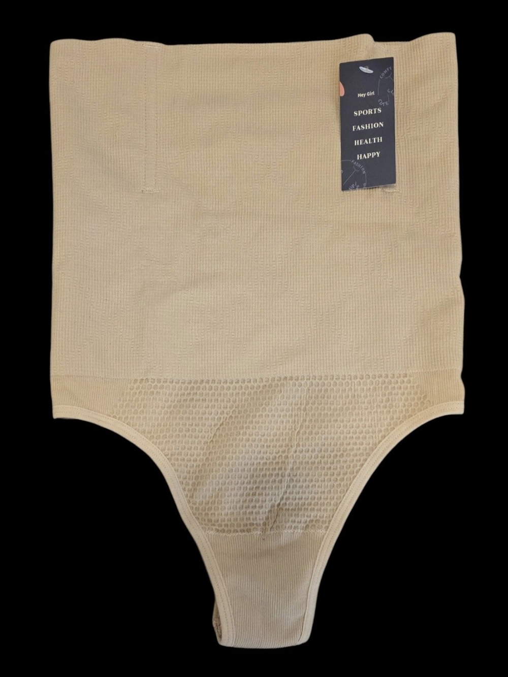 High-Waist Shapewear Brief - Beige S/m